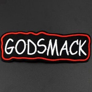 🔥NWT Punk Metal Band Godsmack Iron On Biker Patch